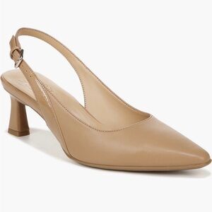 Naturalized tansy slingback pump sir 6 cafe smooth/ tan